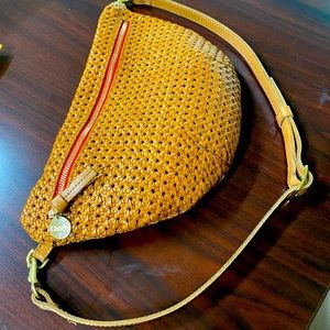 Clare V Tan Rattan Grande Fanny